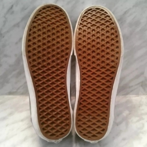 Vans Baby Blue G-dragon GD Canvas Checkerboard mens 8.5 womens size 9.5 Slip On - Picture 6 of 7